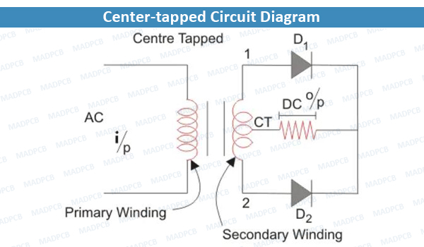 Center-tapped Circuit Diagram