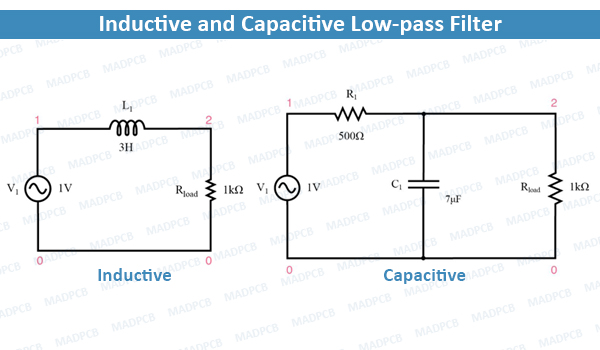 Inductive and Low-pass Filter | MADPCB